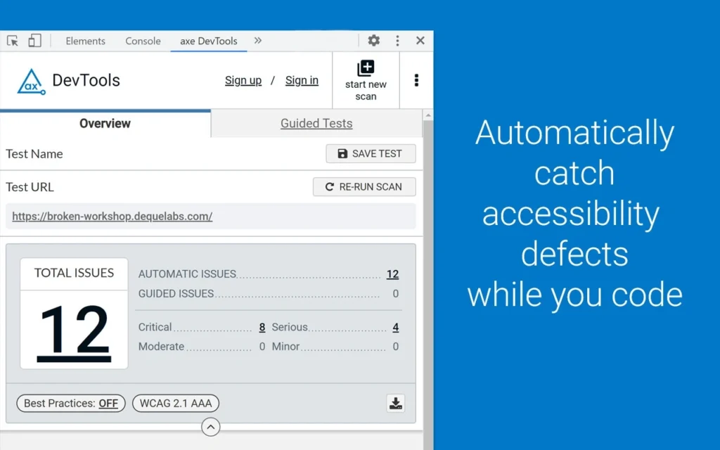 ax DevTools by Deque