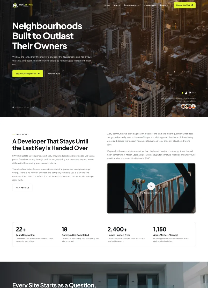 Real Estate Developer